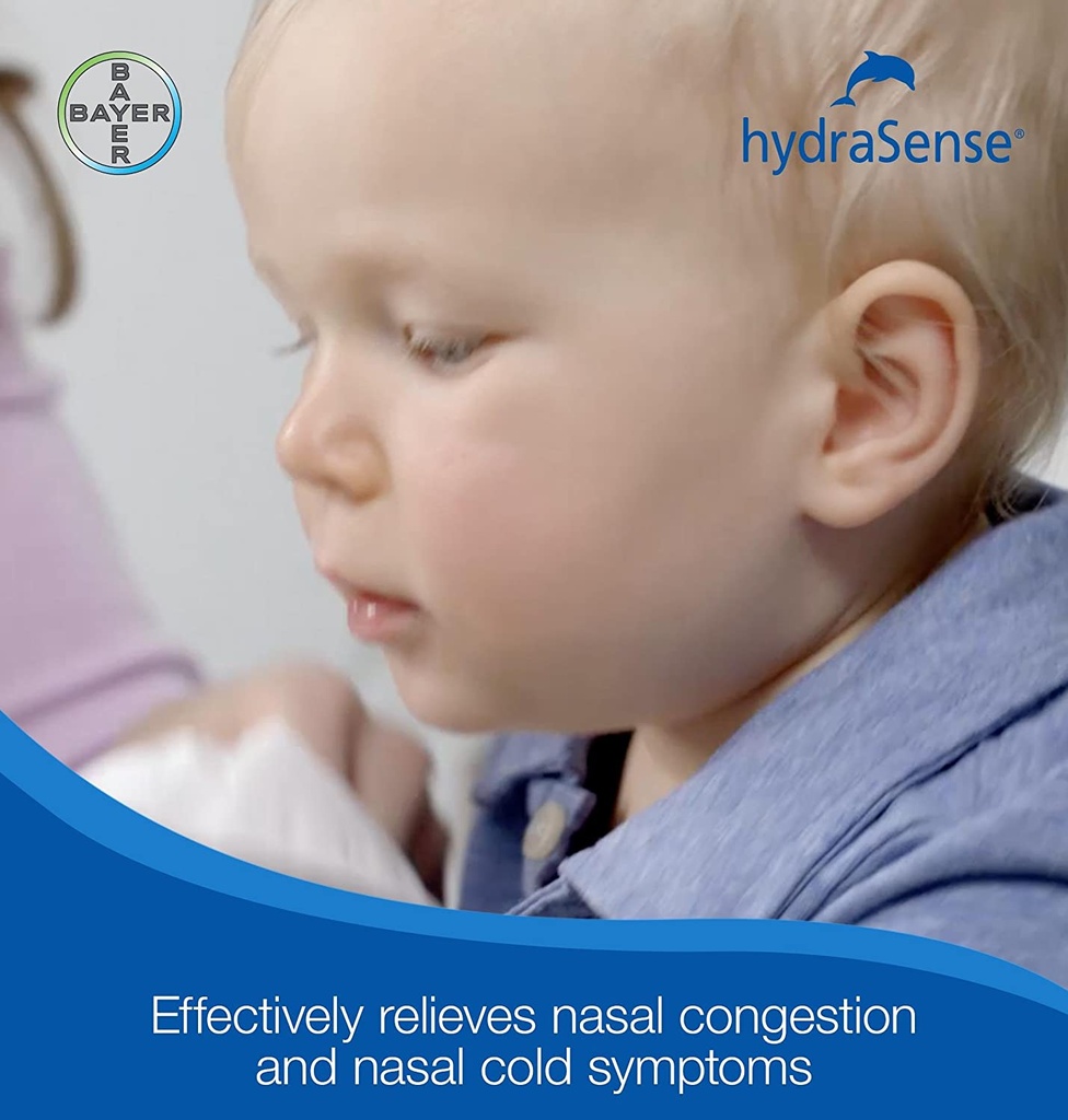 Hydrasense海洋盐水洗鼻水喷雾100ml新生儿可用