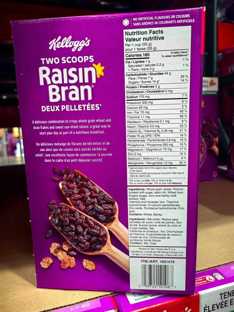 Post Raisin Bran葡萄干麦片1.42kg