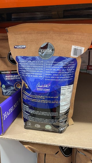Zavida 扎维达香子榛草味咖啡豆907g