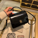 本周折扣！Toryburch 小号Robinson 手提包 黑色