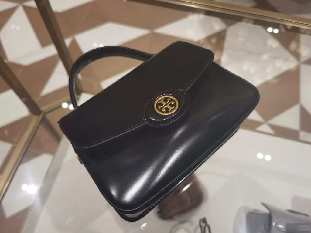 本周折扣！Toryburch 小号Robinson 手提包 黑色