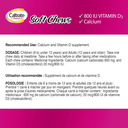 Caltrate高钙软糖 含800UI VD3 巧克力味