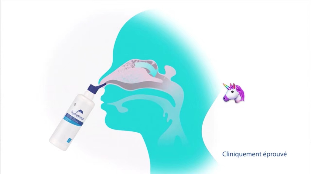 Hydrasense海洋盐水洗鼻水喷雾100ml新生儿可用