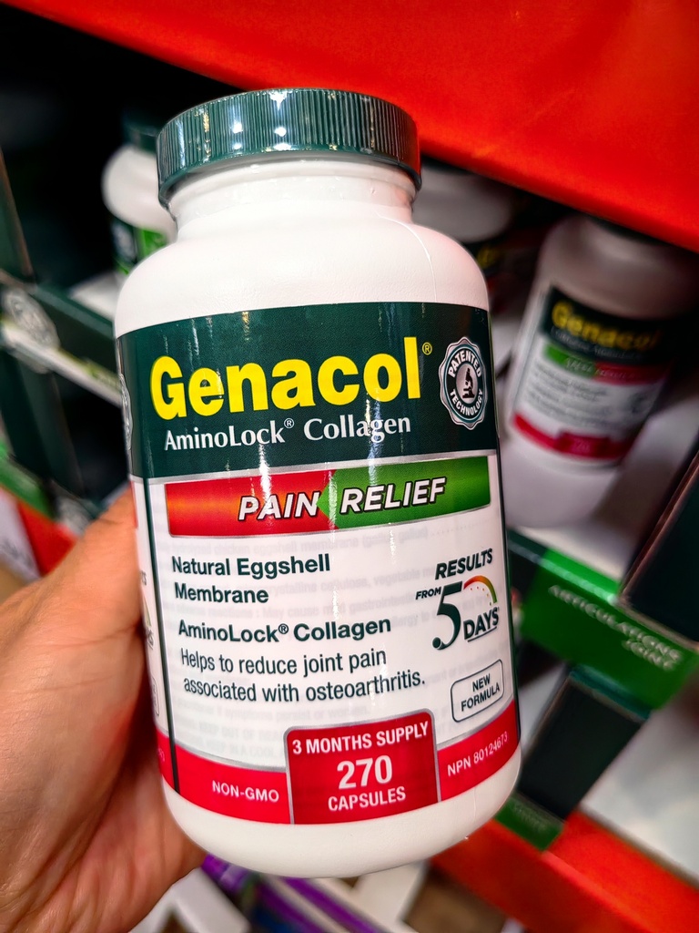 Génacol Collagène Aminolock® 关节抗疼痛胶囊（氨基骨胶原）