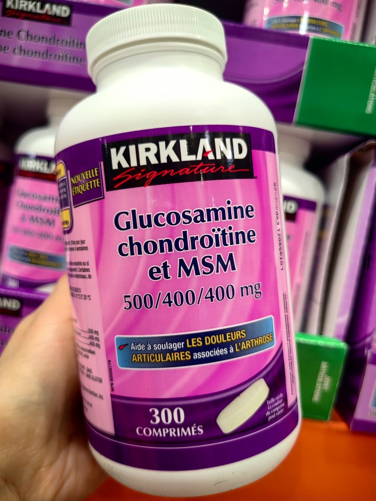 [DG0223] KIRKLAND 柯克兰 维骨力 软骨素 300粒 紫