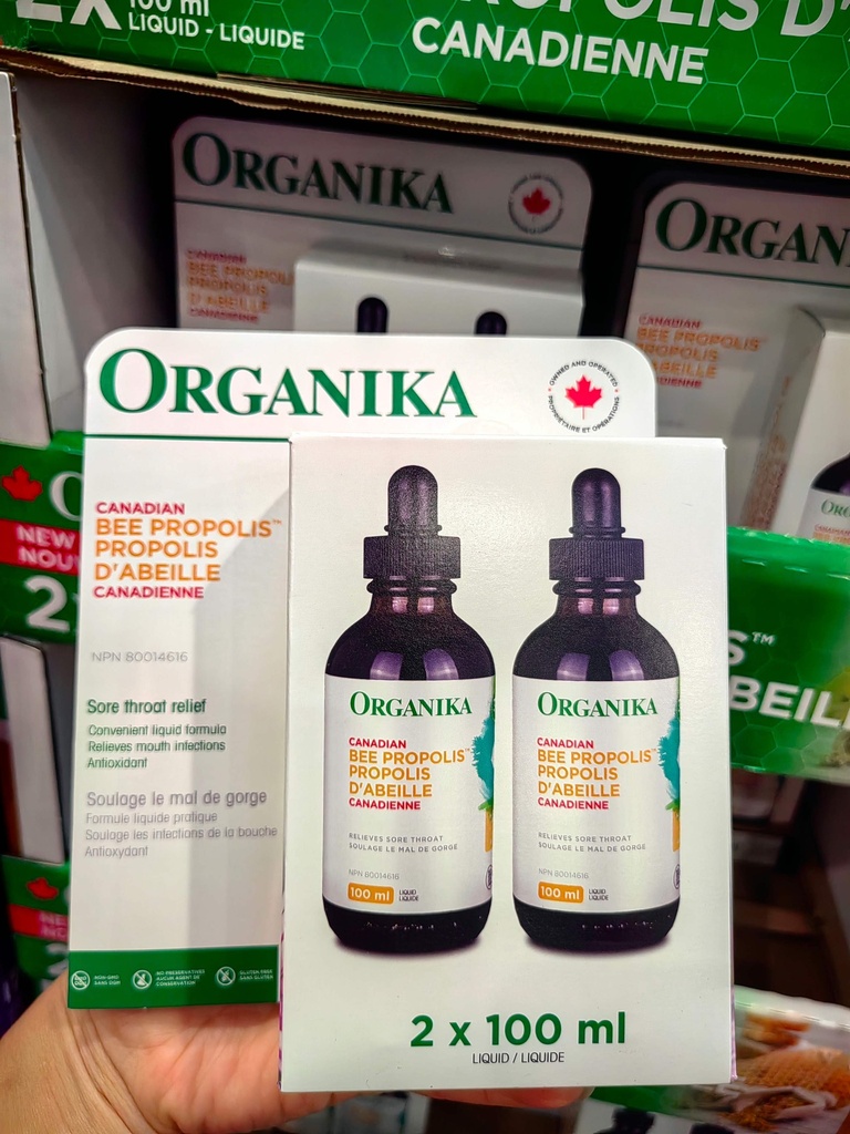 [DG0285] Organika蜂胶滴剂100ml 杀菌消炎