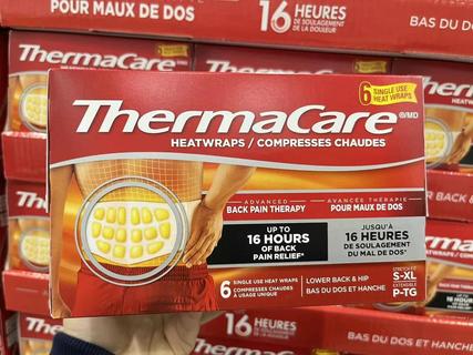 [DG0301] Thermacare发热护腰贴6片装