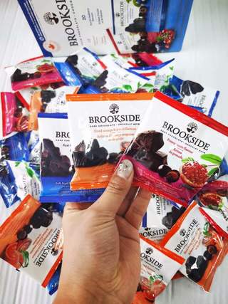 Brookside水果汁夹心巧克力豆40袋 3种口味800g