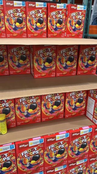 Kellogg's Froot Loops五彩谷物营养麦圈 1.1kg