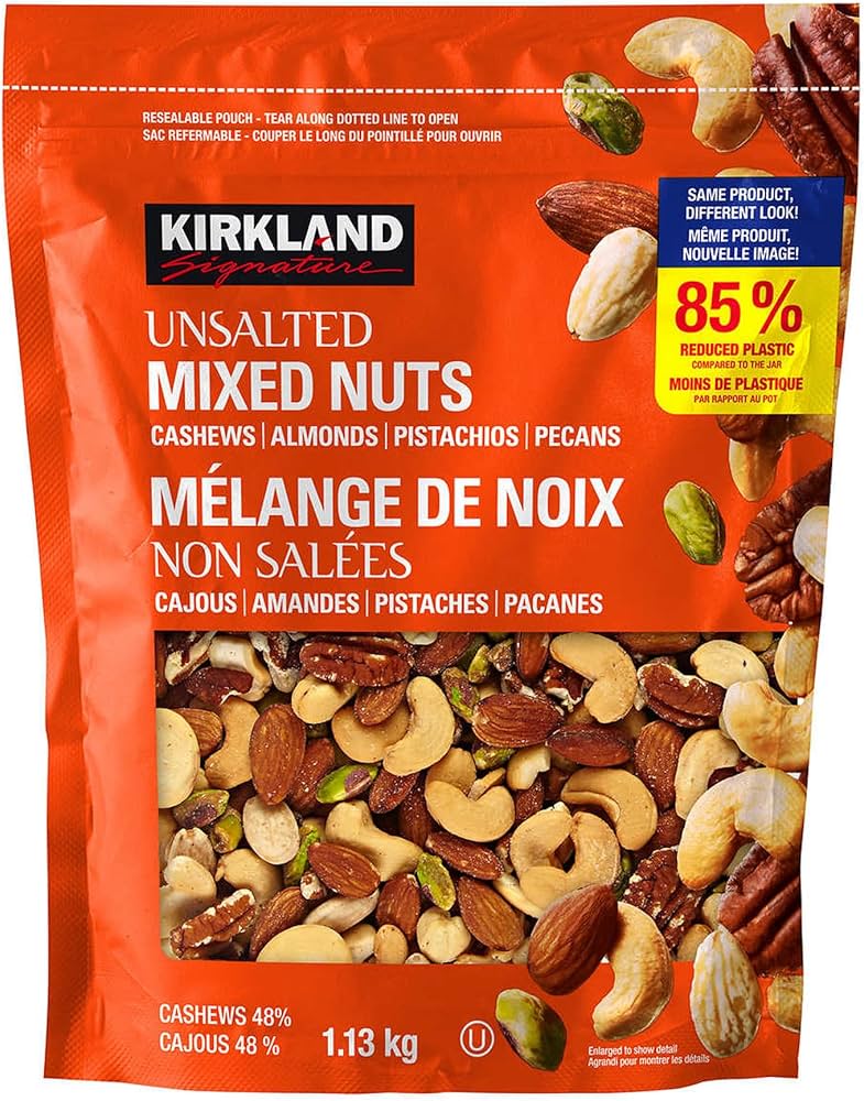 Kirkland 混合无盐坚果仁1.13kg