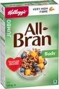 Kellogg's All-Bran Buds高纤维早餐麦片1.05kg 含洋车前子纤维，可降低胆固醇