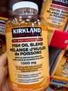 KIRKLAND 柯克兰 鱼油 FISH OIL BLend 1000mg 400粒