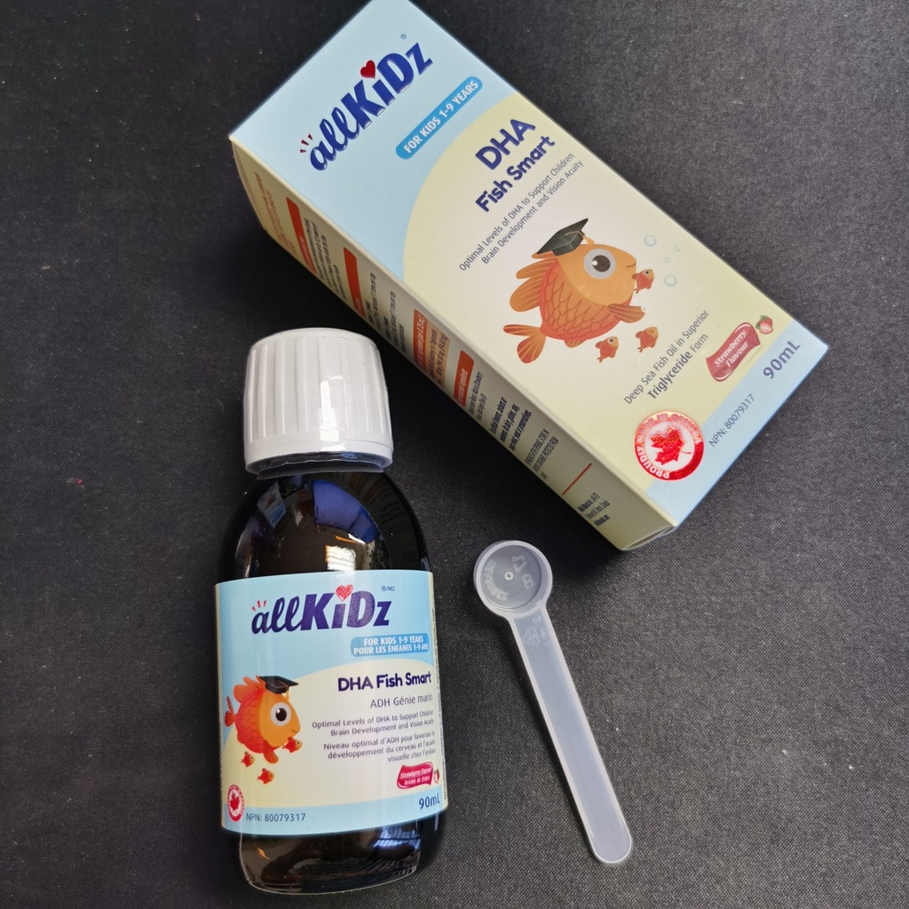 allKiDz 婴幼儿脑黄金DHA深海鱼油90ml*2 2瓶装