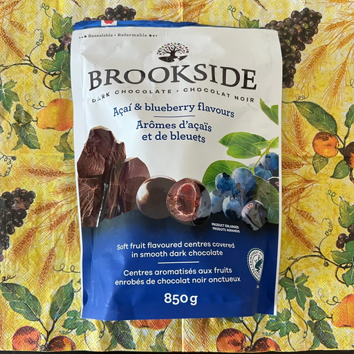 [ ] Brookside蓝莓夹心巧克力豆850g
