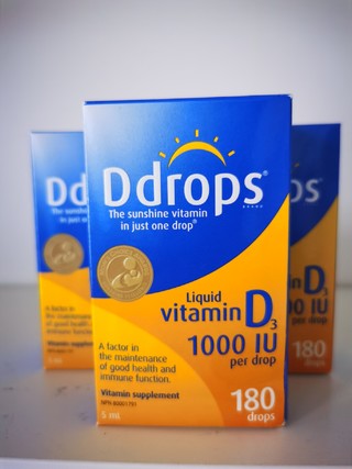[DG0303] Ddrops成人维生素D3滴剂1000IU 5ml 180滴