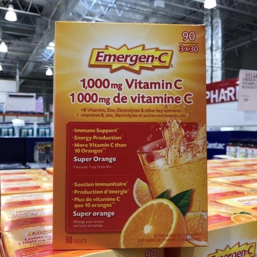 [DG0014] Emergen-C VC1000mg维生素C冲剂VC 90袋