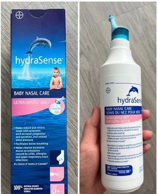 [DG0075] Hydrasense海洋盐水洗鼻水喷雾100ml新生儿可用