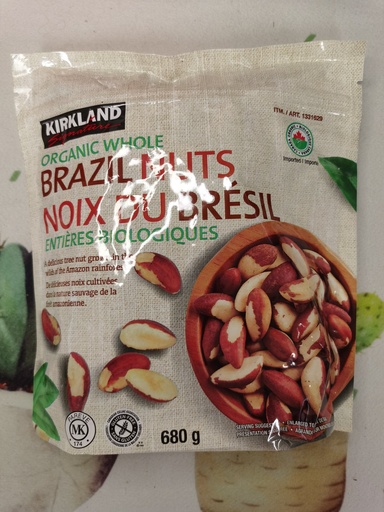 [DG0325]  Kirkland Signature 有机巴西坚果 680g
—— 天然硒元素之王，营养浓缩的坚果“超级食物”！