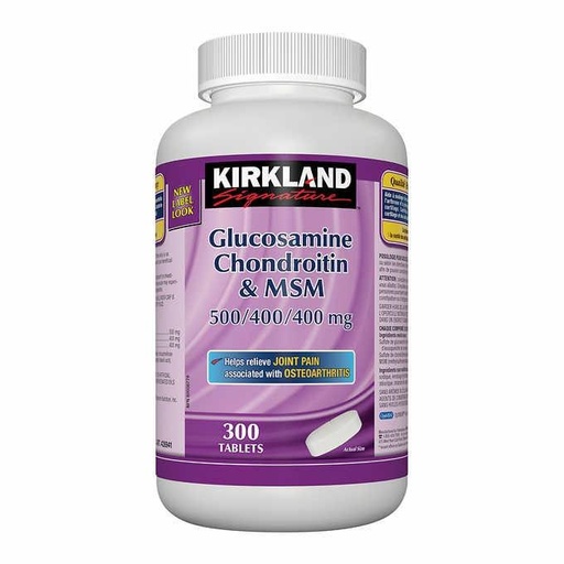 [DG0223] KIRKLAND 柯克兰 维骨力 软骨素 300粒 紫
