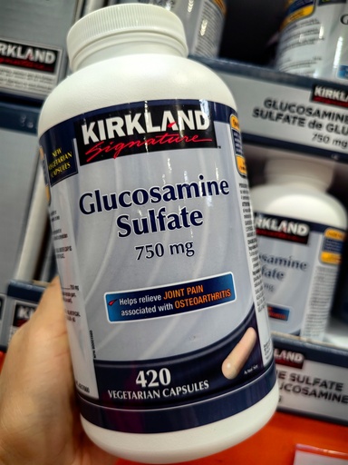 [DG0224] KIRKLAND 维骨力葡萄糖胺硫酸盐750mg  420粒  关节灵  护关节、缓疼痛，科学补充葡萄糖胺
