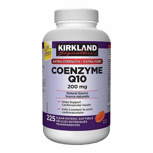 [DG0238] KIRKLAND 辅酶Q10软胶囊200mg 225粒 