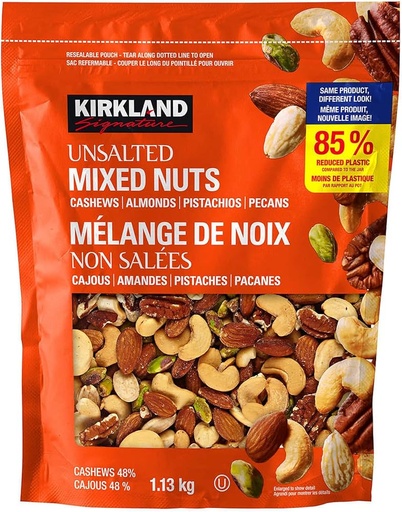 [DG0082] Kirkland 混合无盐坚果仁1.13kg