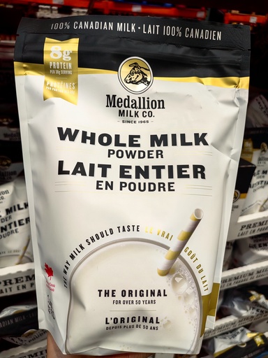 [DG0055] Medallion麦德林全脂奶粉1千克可兑8升牛奶
