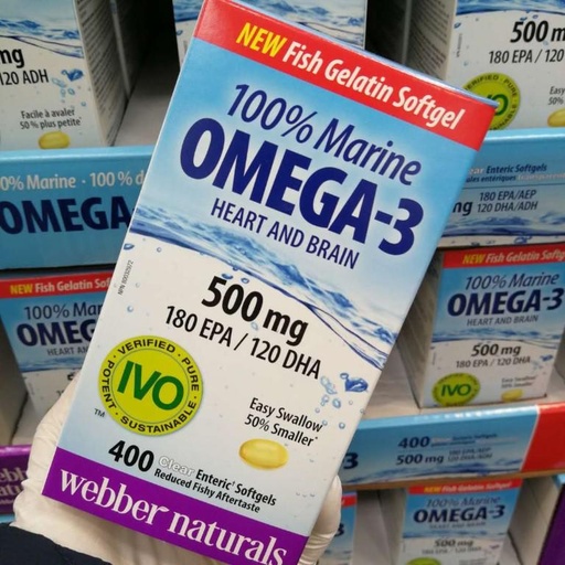 [DG0021] Webber Naturals 韦博藻油OMEGA3 