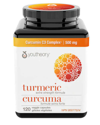 [DG0309] Youtheory Turmeric姜黄素胶囊120粒