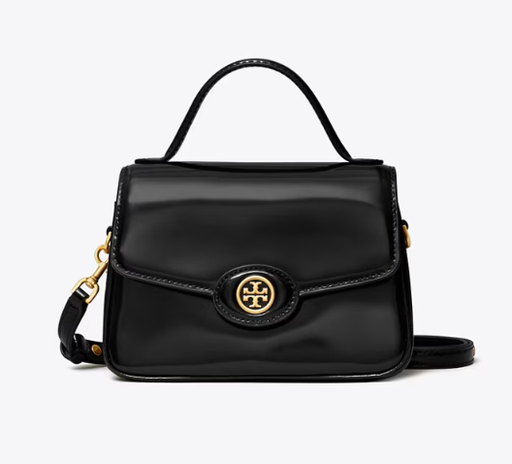 本周折扣！Toryburch 小号Robinson 手提包 黑色